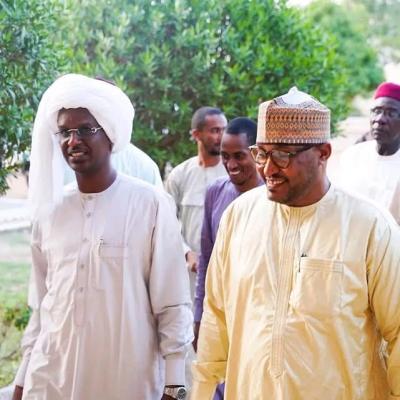 وزير السياحة والثقافة يقوم بزيارة مجاملة لمندوب الحكومة عبد المنان الخطاب